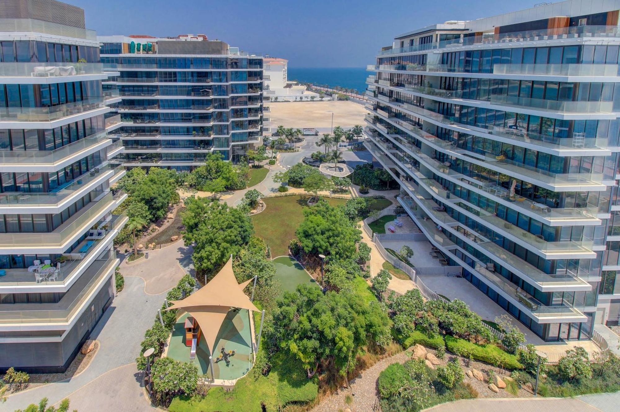 Luxe Getaways Royal Amwaj Palm Jumeirah Resort Apartment Holiday Home ดูไบ ภายนอก รูปภาพ