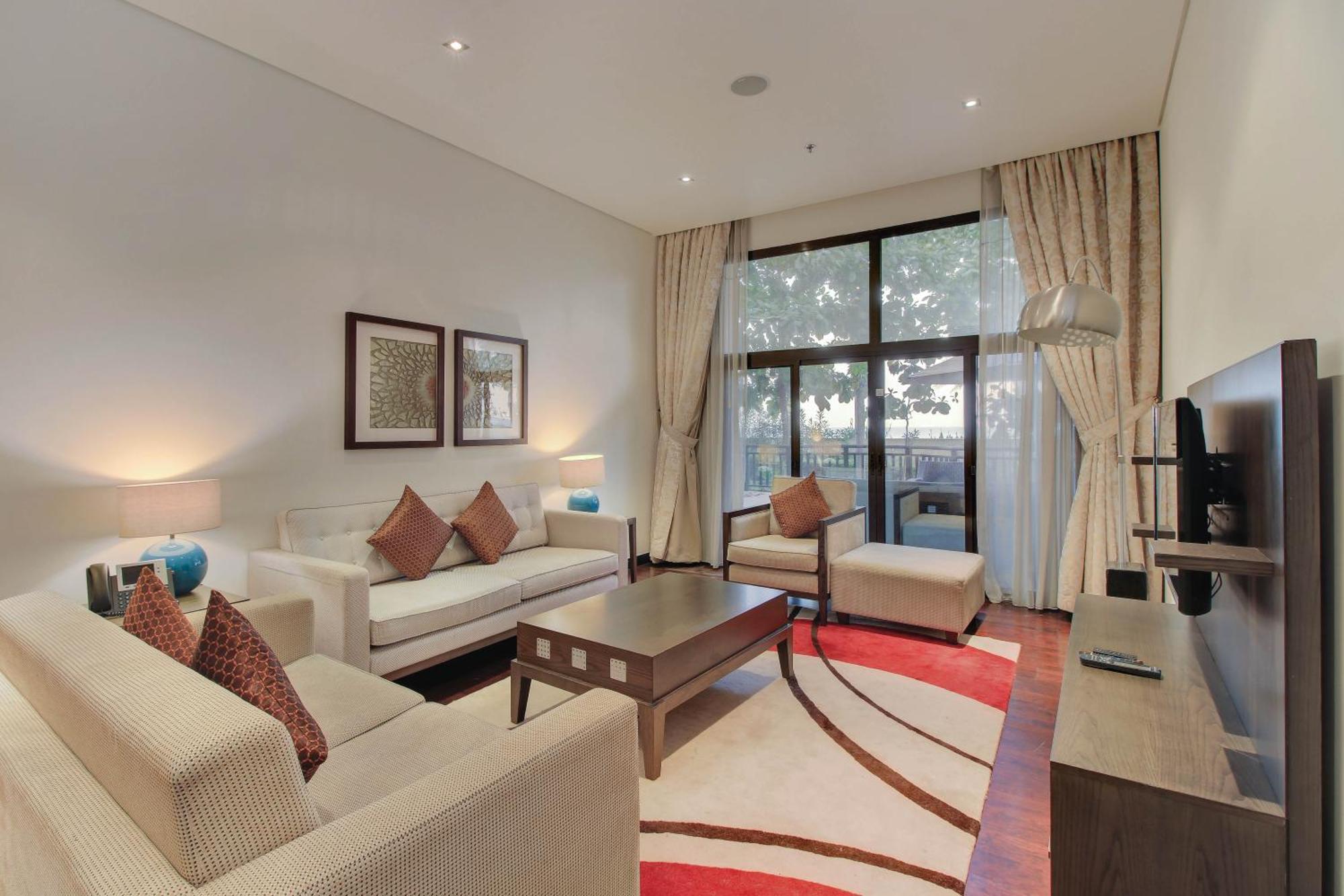 Luxe Getaways Royal Amwaj Palm Jumeirah Resort Apartment Holiday Home ดูไบ ภายนอก รูปภาพ