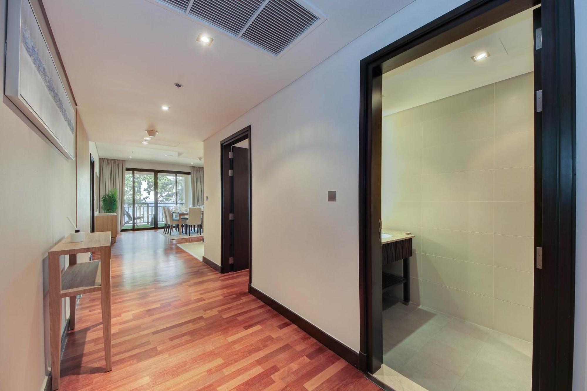 Luxe Getaways Royal Amwaj Palm Jumeirah Resort Apartment Holiday Home ดูไบ ภายนอก รูปภาพ