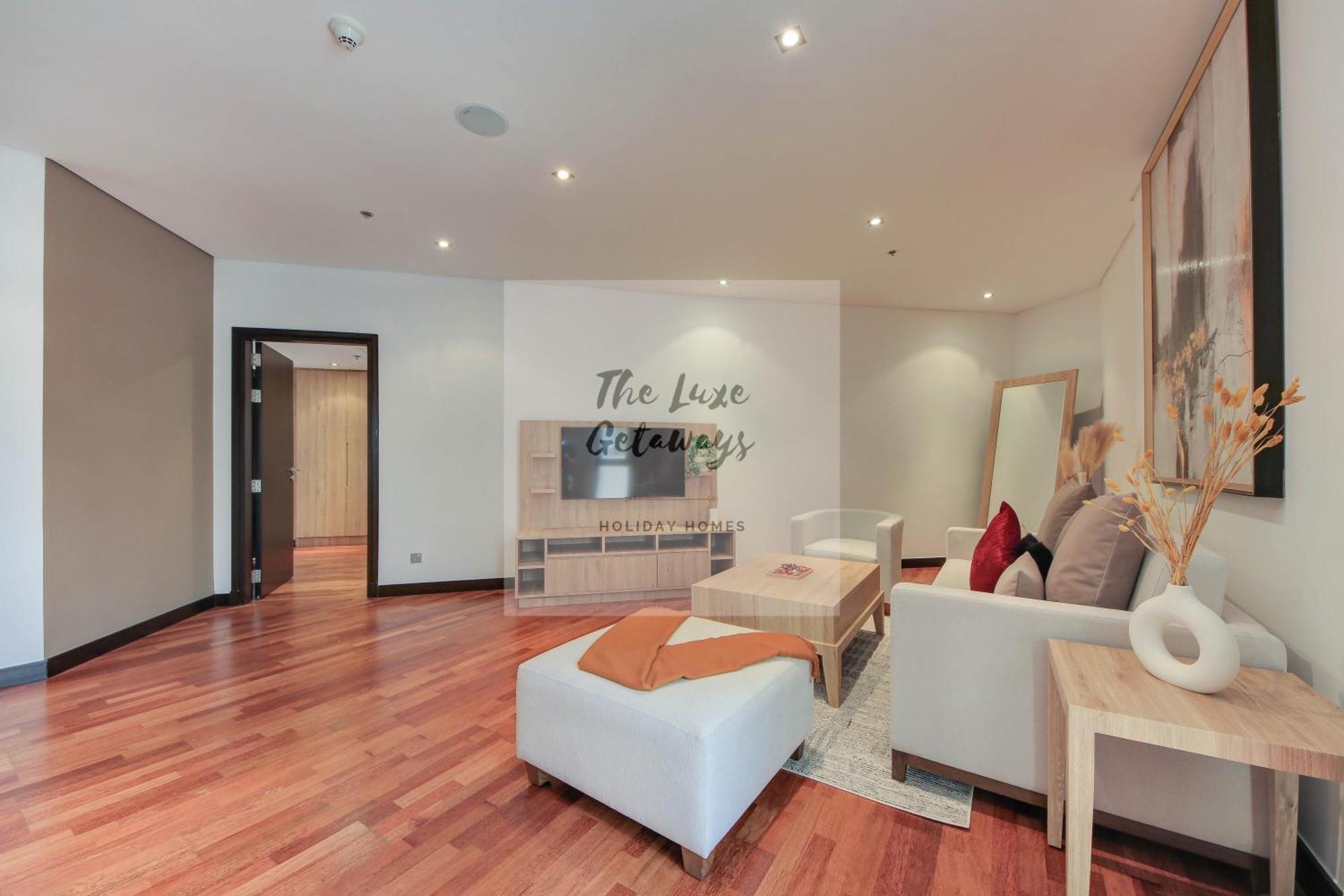Luxe Getaways Royal Amwaj Palm Jumeirah Resort Apartment Holiday Home ดูไบ ภายนอก รูปภาพ